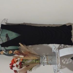 Black beautiful dress stretchy small